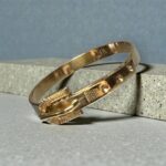 Anillo Cinturón en Oro 18K