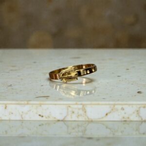 Anillo Cinturón en Oro 18K