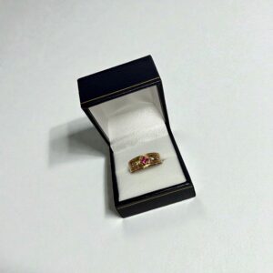 Anillo Diamantado Oro 18k