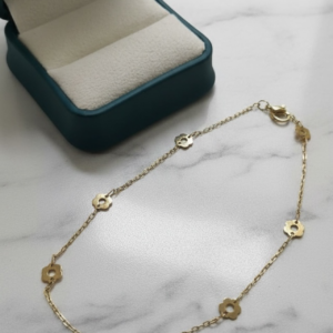 Pulsera Margaritas 1.7 Gr 18K