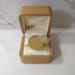 Anillo Tazo Con Circones 5 Gr 18 K Todas las Medidas