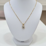 Cadena 1.6 Gr Punto De Luz 0.6 Gr 18 K 50 Cm