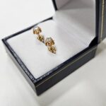 Aros Modelo Italianos 1.4 Gr en Oro 18k Circon