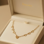 Cadena Corazones 4.5 Gr 18 K