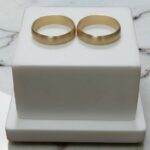 Argolla 4mm 4Gr El Par 18K Todas Las Medidas