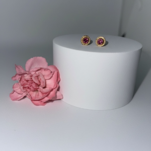 Aro Flor Bebe Rosado #3 Tope De Protección