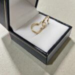 Aro Tubo #1 Oro 18k peso 1.3 Gr