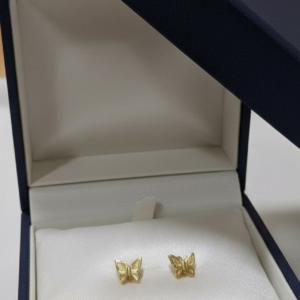 Aros Mariposa 0,7 Gr 18K