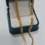 Cadena Tejido Chino 18K 12 Gr 60 Cm