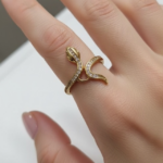 Anillo Serpiente 18k 2.5 Gr Todas Las Medidas