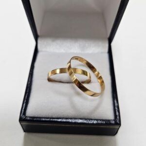 Ilusiones Planas 2.Mm 2.4Gr 18K El Par