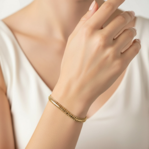 Pulsera Corvina 7.5 Gr 18 K