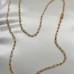 Cadena Modelo Jaula 9.2 Gr 18K