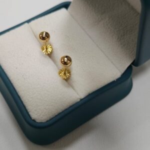 Aro Bebe Bolita #3 18K