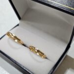 Ilusiones talladas todas las medidas 2.4Gr El Par 18K