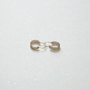 Aros Botes Filigrana 3.0 gr Oro 18 K