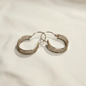 Aros Filigrana 5gr Oro 18k