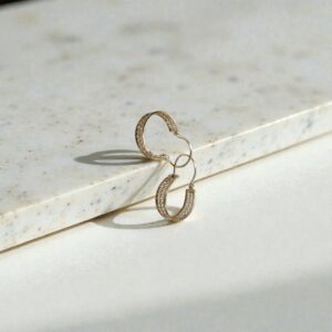 Aros Filigrana 5gr Oro 18k