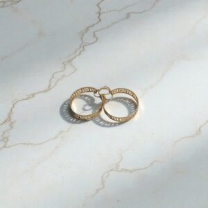 Aros Botes Ranura 7 gr Oro de 18k