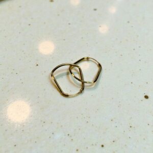 Aros Tubos Modelo Obal 1.8 G Oro de 18k