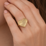 Anillo Tazo Corazon 5,0 Gr Todas Las Medidas