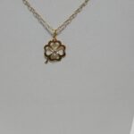 Cadena De 50 Cm 2,0 Gr Trebol 0.8 Gr